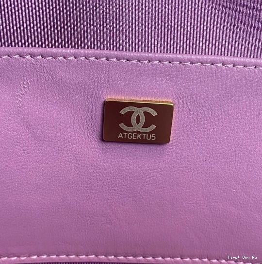 Firstbag Ru CHANEL Bag-18*16.5*6.5CM Heart 0710